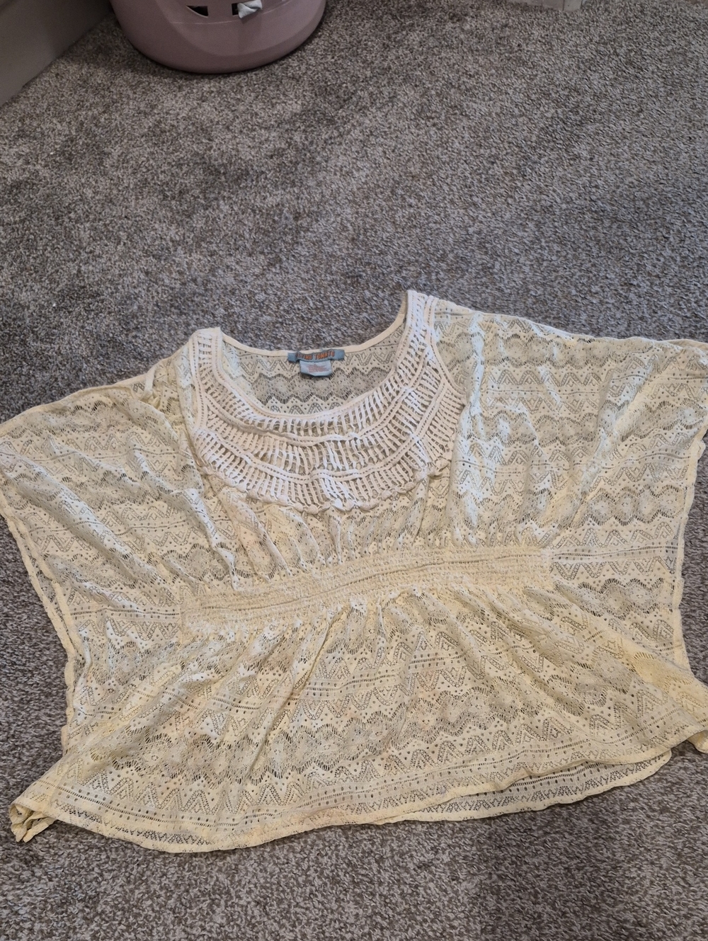 Lace Cold Shoulder Top